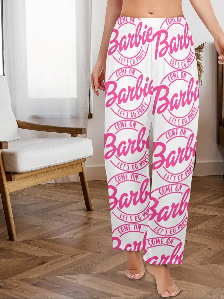 Come on Barbie Lets Go Party Pajama Pants, PJ Trousers