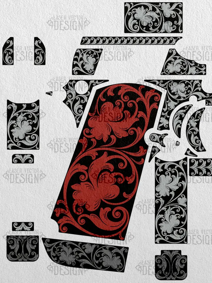 VECTOR DESIGN Kimber Micro 9 Scrollwork
