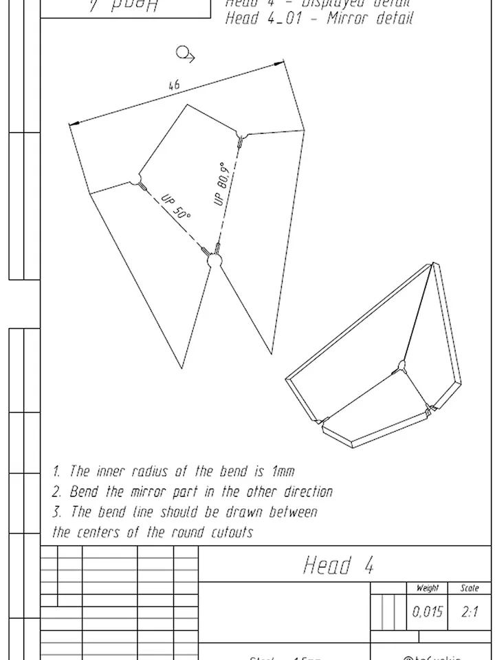 Welding Project Plans Drawings Gorilla (DXF, PDF)