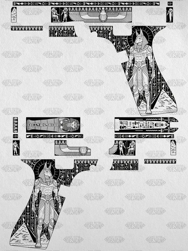 VECTOR DESIGN Glock 19 gen 5 Anubis
