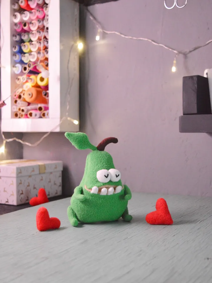 PDF Plush Toy Pattern Set – Moveable Limbs & Secret Pocket Fruits