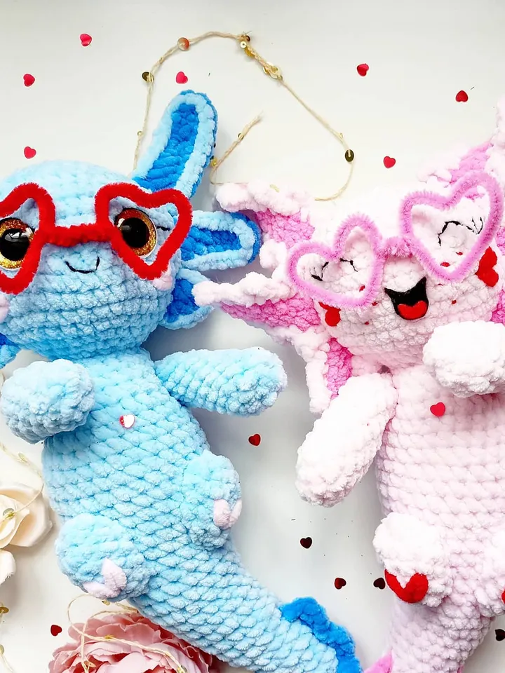 Axolotl Crochet Pattern