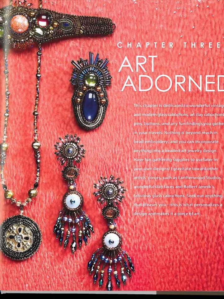 Luxurious Beaded Embroidery by Sherry Serafini: 25 Inspiring Jewelry Projects