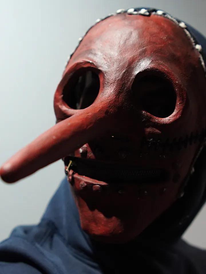 Chris Fehn Mask Slipknot Red Collectible (Chris Fehn mask) Slipknot