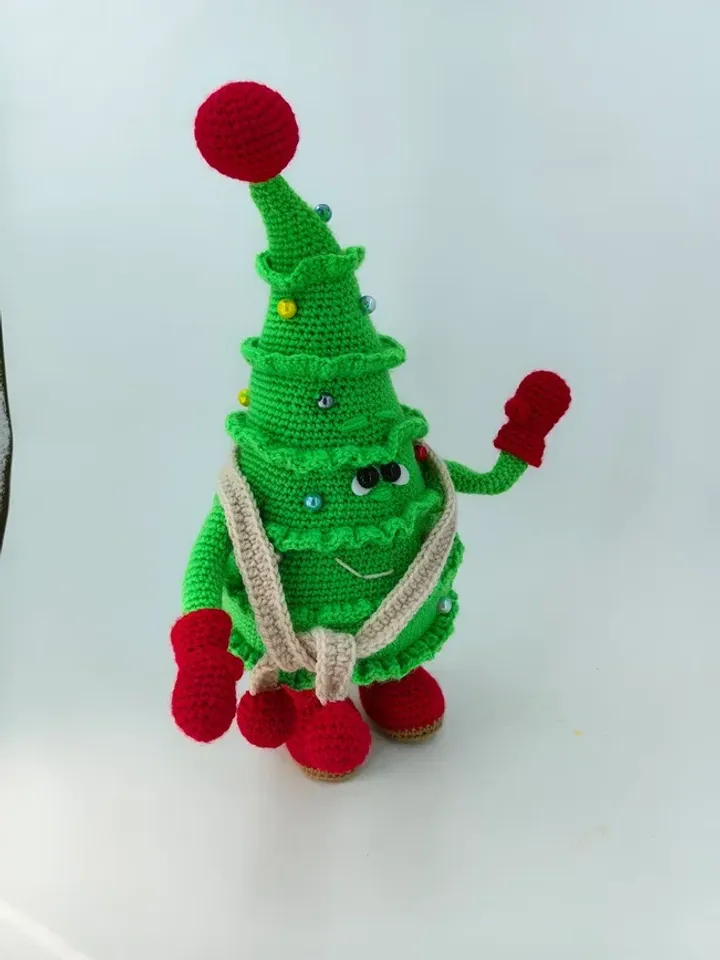 Christmas tree amigurumi