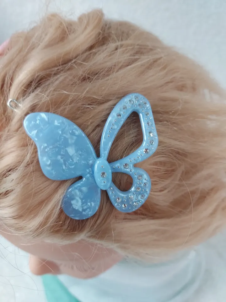 Hair Barrette Butterfly Hair Clip Elegant Hair clip Fashion Summer accessories