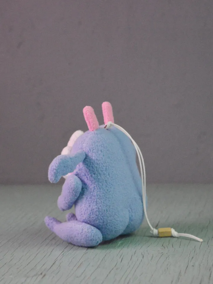 PDF Plush Toy Pattern – 3-Eyed Fleece Monster Softie DIY