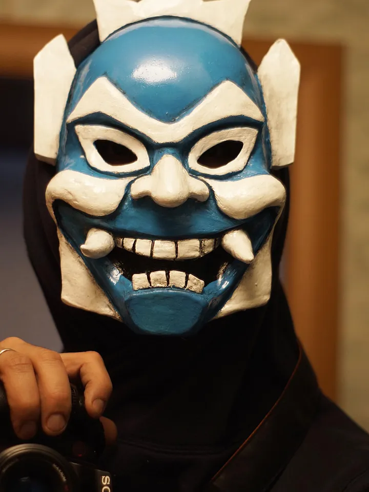 Blue Spirit mask Zuko AVATAR