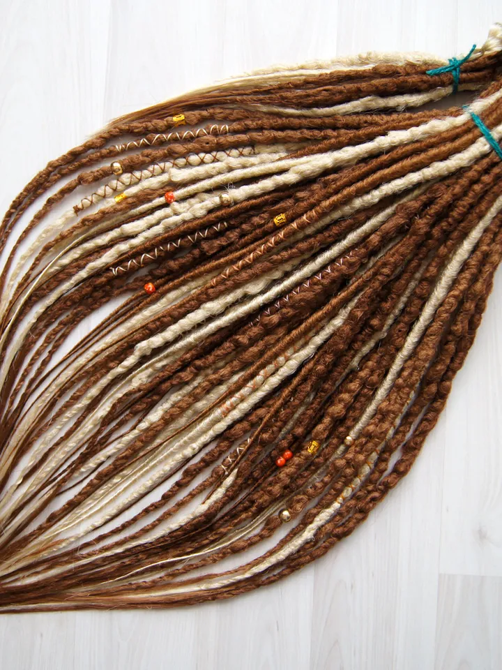 Custom Dreads Synthetic Double Ended or Single Ended Dreadlock Extensions DE SE. Your fantastic custom set!