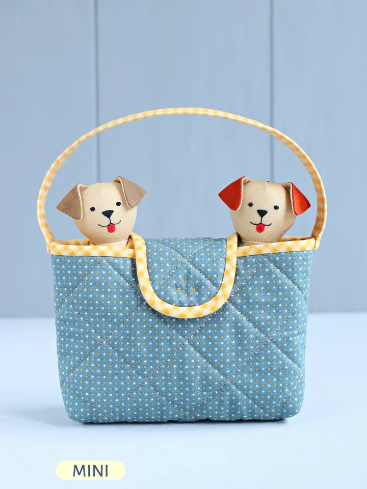 PDF Bag for Two Mini Dolls Sewing Pattern