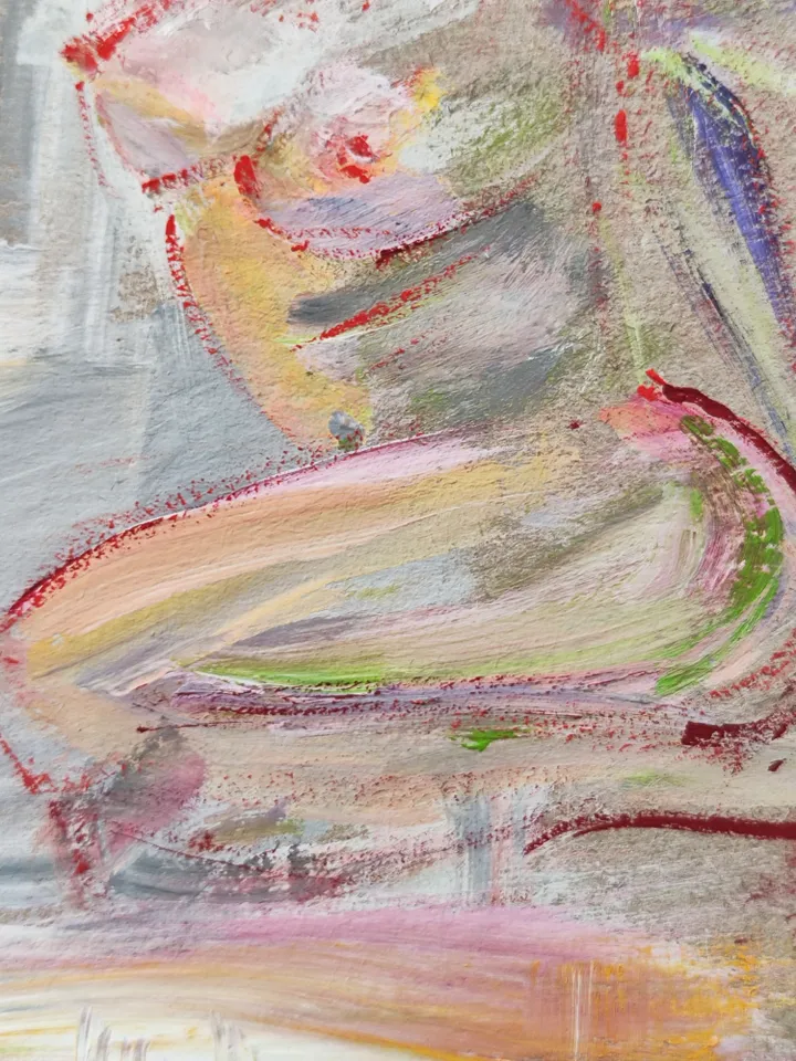 Nude woman Original painting
