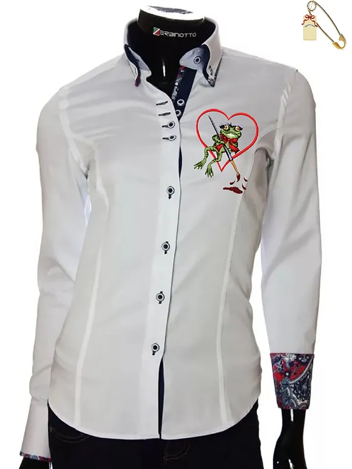 Paris Toad 2 Sizes Embroidery Design
