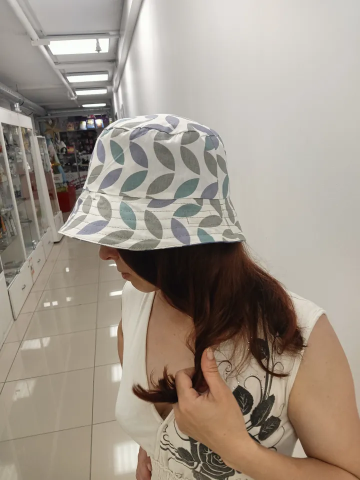 Linen bucket hat made of  linen and cotton. Adult size. Unisex, stylish accessory for walking, traveling, and beach. Urban style. Great addition to your style. A nice and necessary gift. Very lightweight, only 45 grams. A unique product, you won't find an