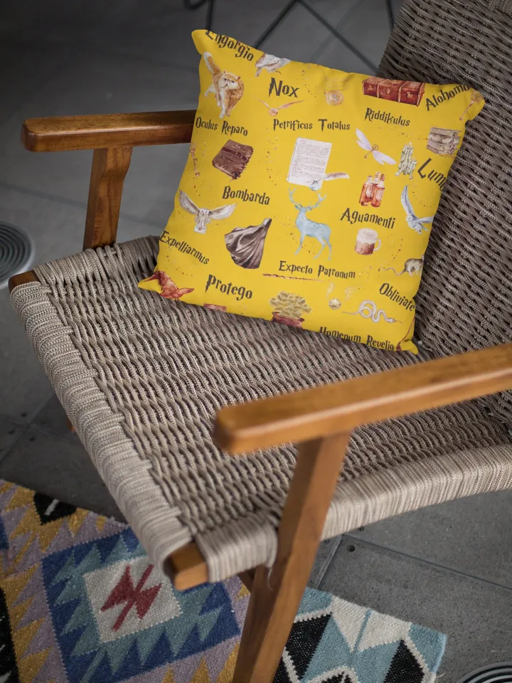 Wizarding World Baby Pillow; Magic School Pillow Owl Key Magic World Custom Wizard Pillow Gift for Baby Magic School Pillow WBB12