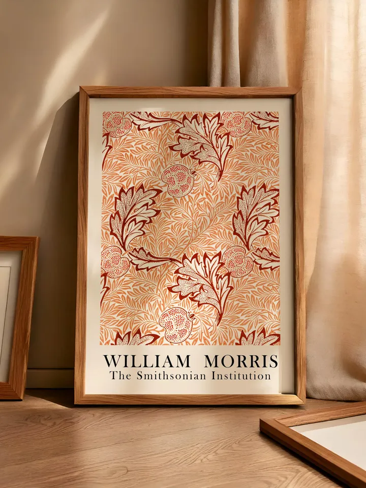 William Morris Wall Art, Vintage Botanical Print, Floral Poster Arts Decor, Digital Download, William Morris Print Digital Download 012
