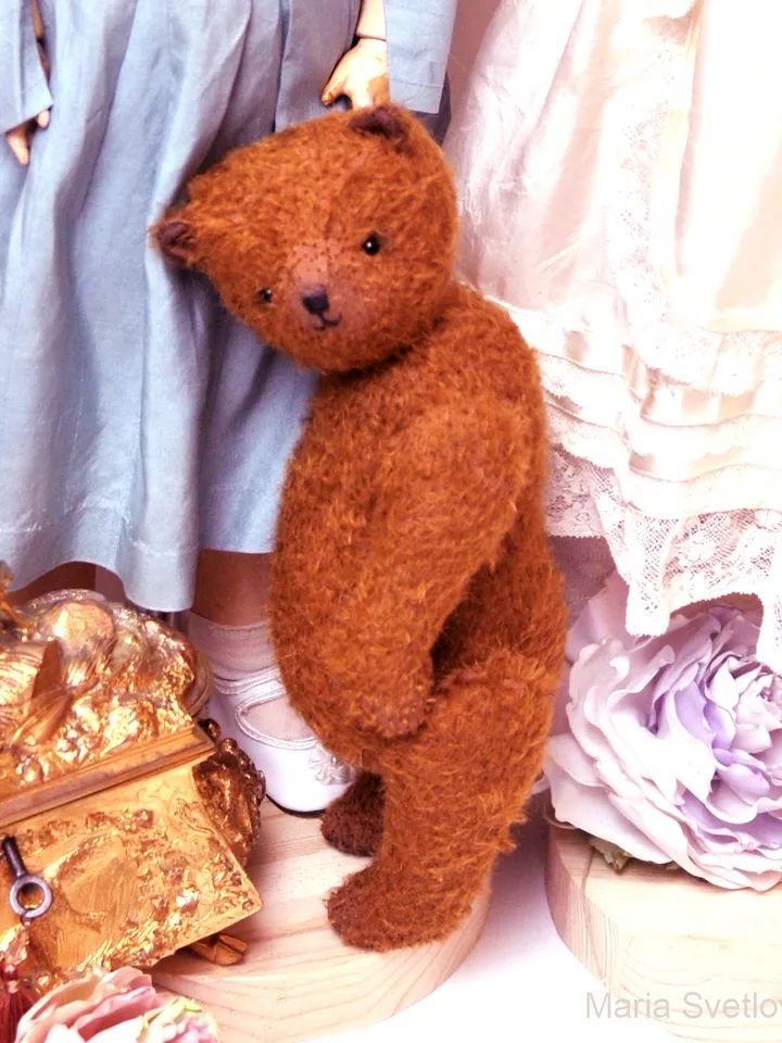PDF Teddy Bear Pattern for 12" Alexander Valerevich The Bear/ sewing instructions/ fully jointed classic bear pattern
