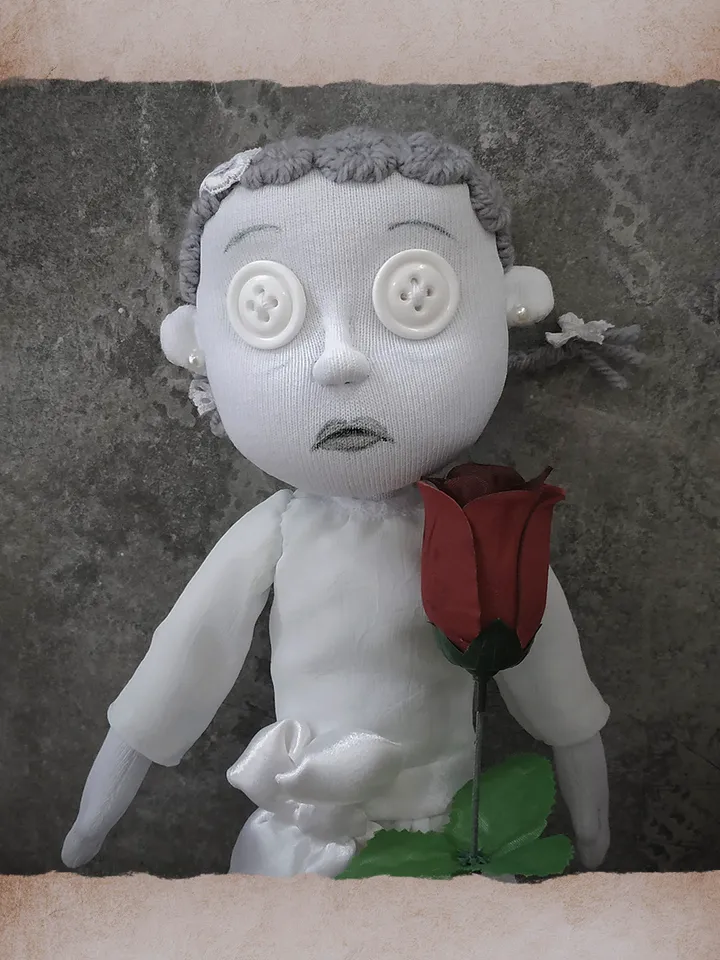 Coraline sweet ghost girl doll