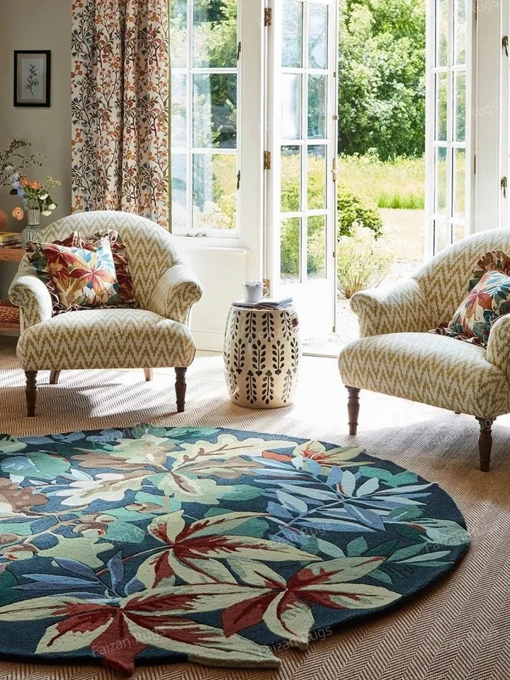 Natural Floral Hand tufted rugs 100% wool for living room, bed room, kids room in any size 4x4,5x5,6x6,8x8,9x9,10x10 Hurry up!!!!