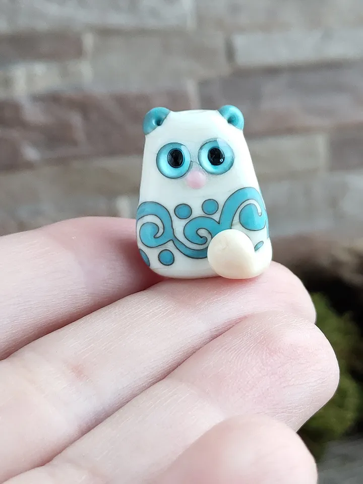 CAT gifts glass figurines Cat figurine Miniature cat gifts cat decor Miniature animals Tiny glass animals Glass cat art Collectible kitten