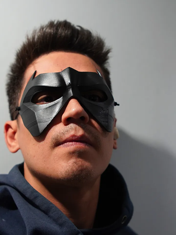 ROBIN 3 mask from Batman Robin Batman mask