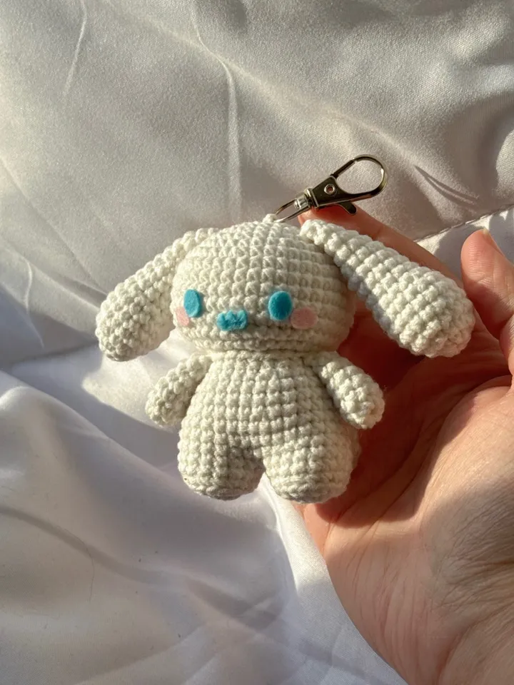 crochet pattern cinnamoroll, PDF US terms, sanrio collection crochet patterns