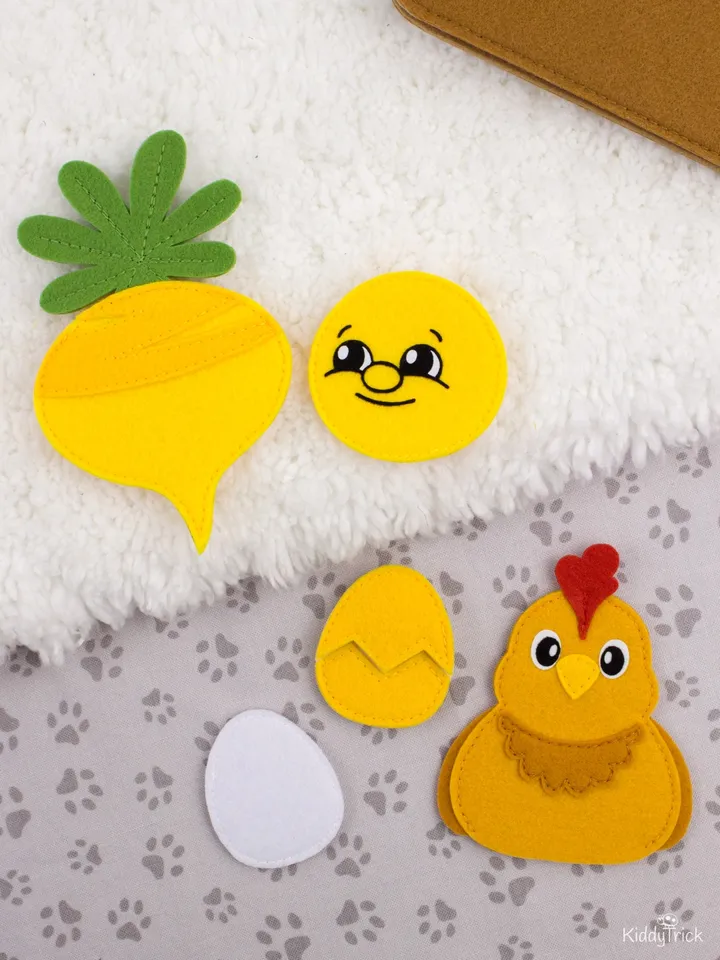 Felt Finger Puppet Theatre - Sewing Patterns