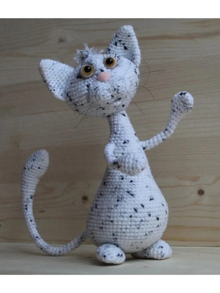 Crochet pattern 2 in 1: Cat and Rat - digital patterns PDF format