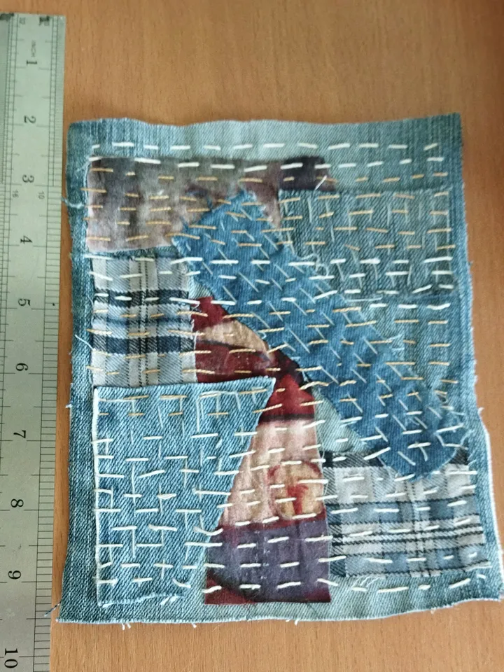 Denim patches,Patches, stripe, for decoration, denim