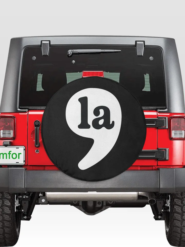 Comma la Kamala Harris Spare Tire Cover