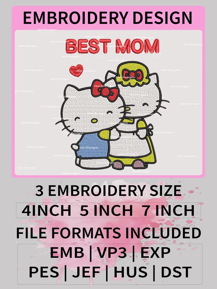 Best Mom Embroidery Designs, Mother's Day Machine Embroidery Design, Embroidery Design,Embroidery Machin