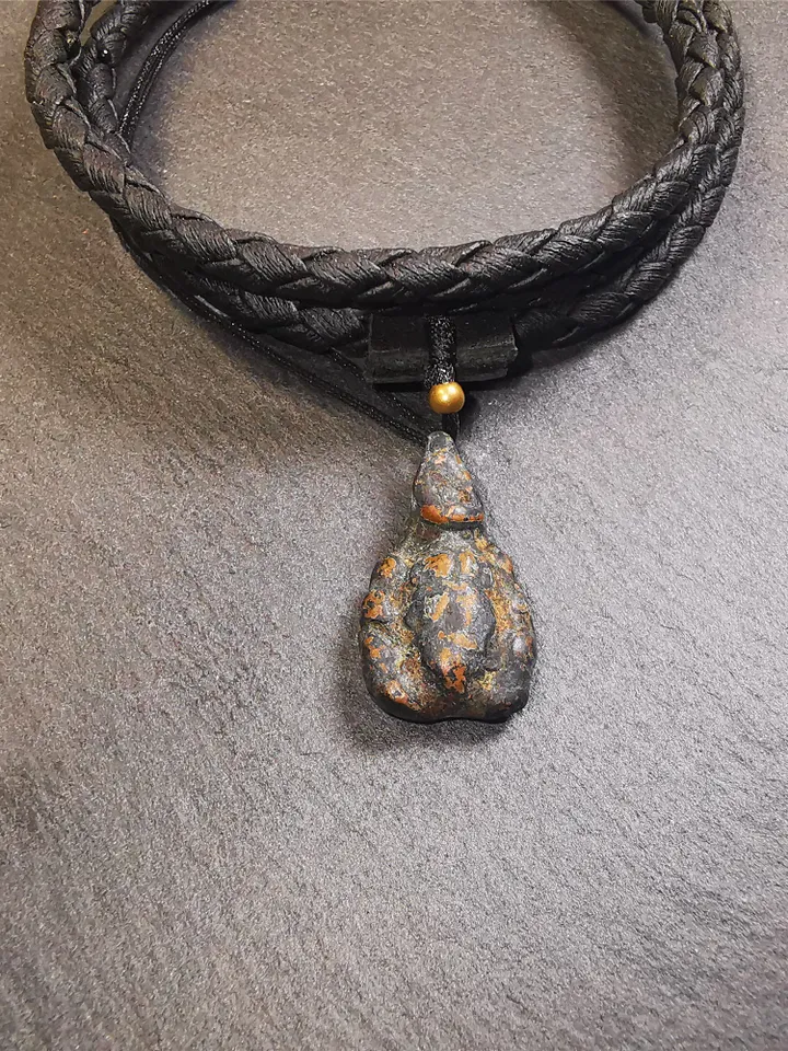 Gandhanra Old Tibetan Amulet,Scorpion Guru of Padmasambhava, Buddhist Scorpion Pendant, Made of Copper,0.95" × 0.55"