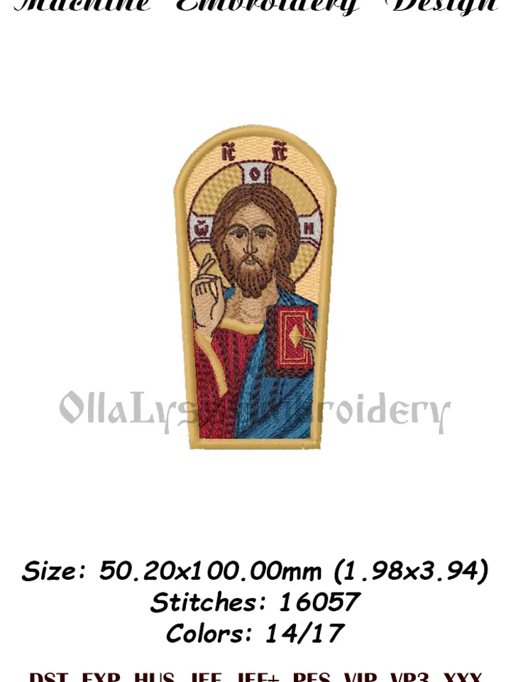 Icons for Mitre 3 embroidery designs