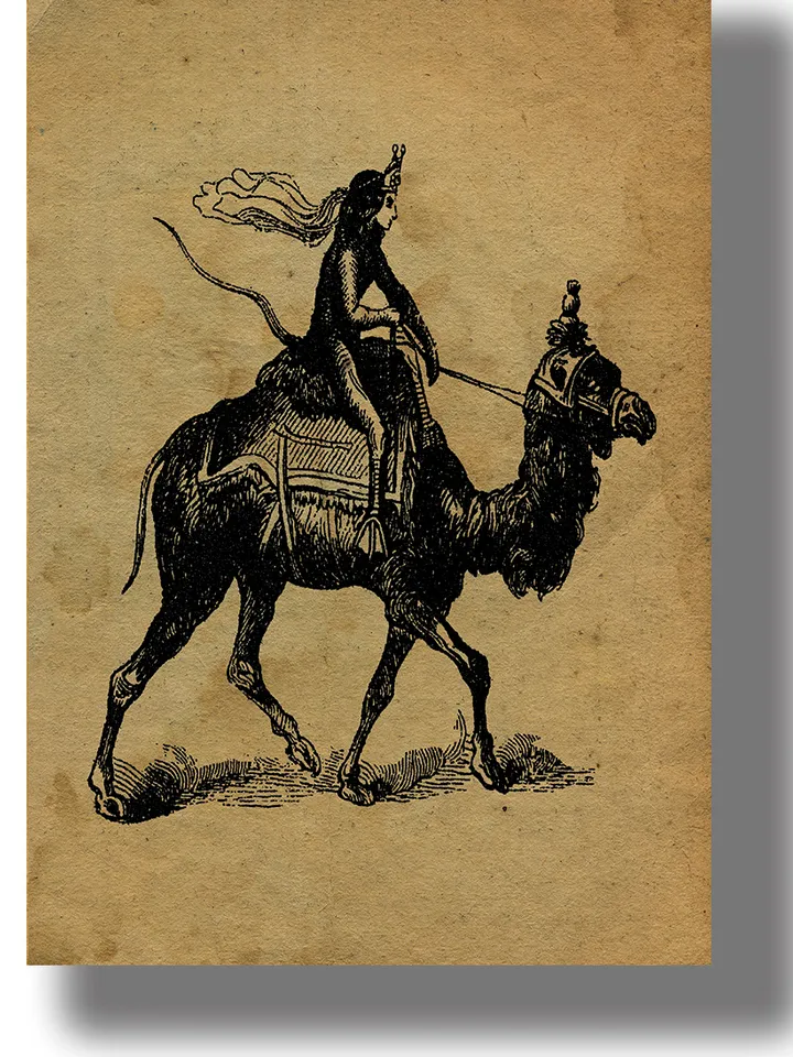 Paimon, the Ninth Spirit of the magical manuscript of Lemegeton.