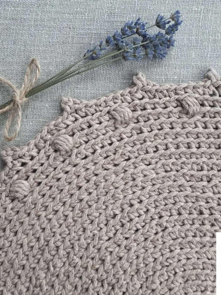 CROCHET PATTERN Round placemat tutorial DIY crochet tablemat Kitchen set Crochet pattern pfd Crochet doily pattern Cotton placemat pattern