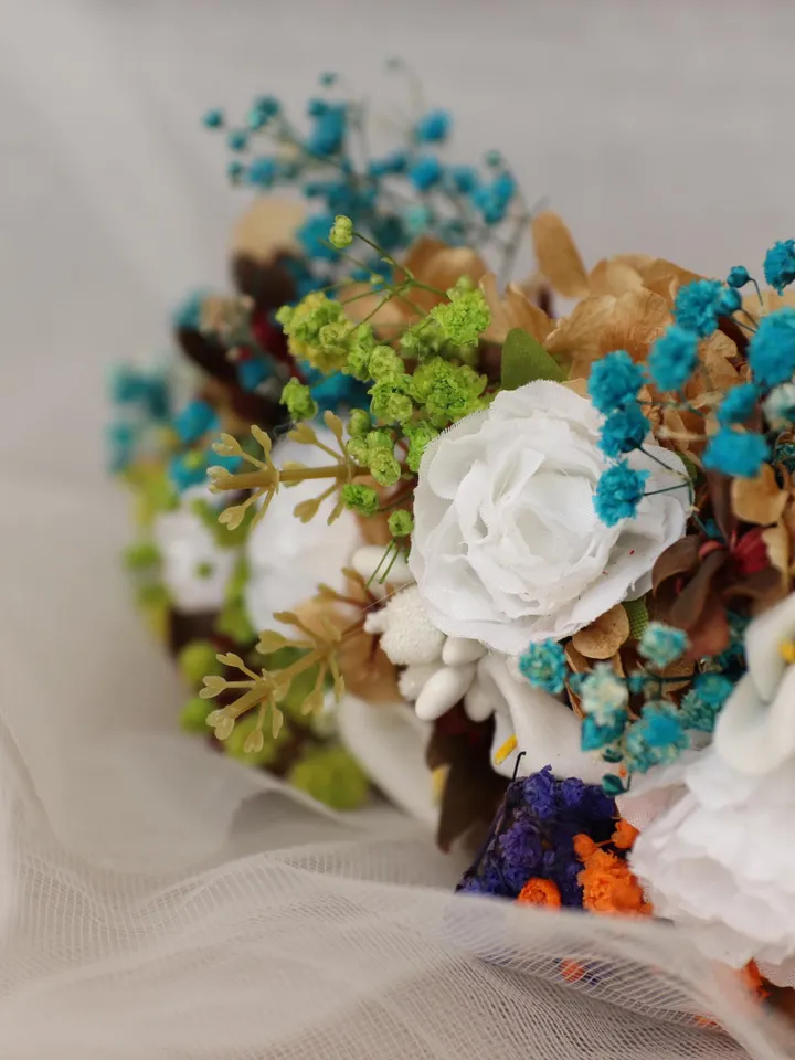 Hair jewelry.Party,Wedding Accessories,handmade items,autumn leaves,Orchid flower, White roses, birthday present,purple flower crown