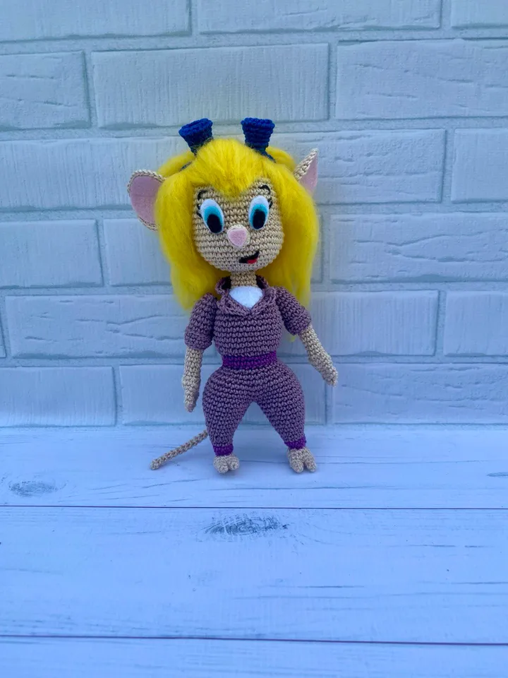 Gadget Hackwrench crochet amigurumi pattern