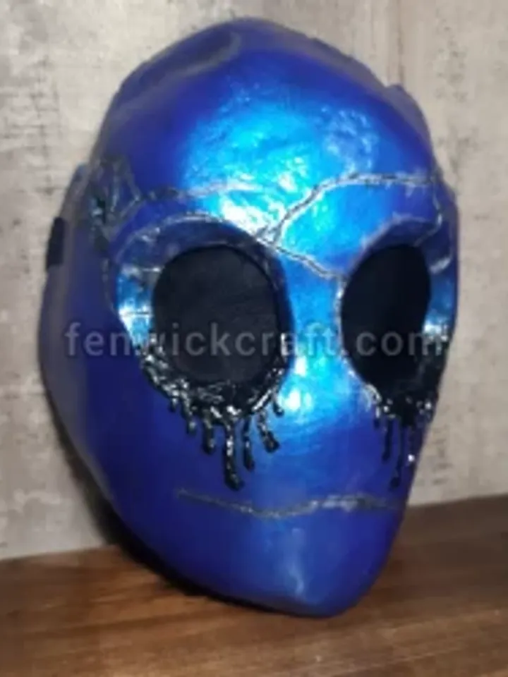 Eyeless Blue Jack Mask / Creepypasta Cosplay