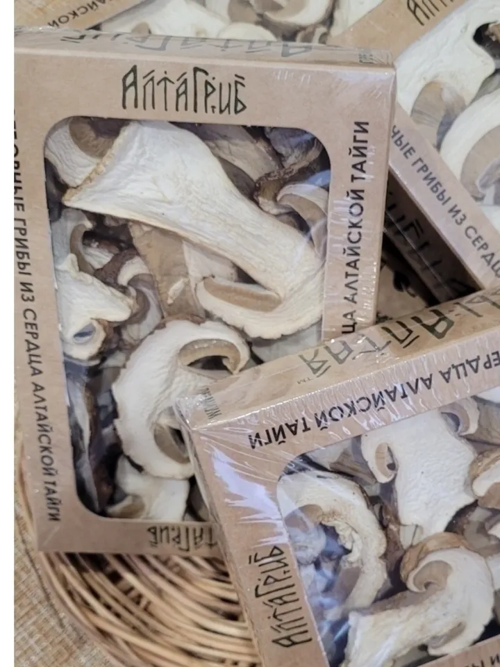 Mushrooms Altai-Alta Mushroom Dried white mushrooms 40 g Altai Extra glutathione GSH ERG