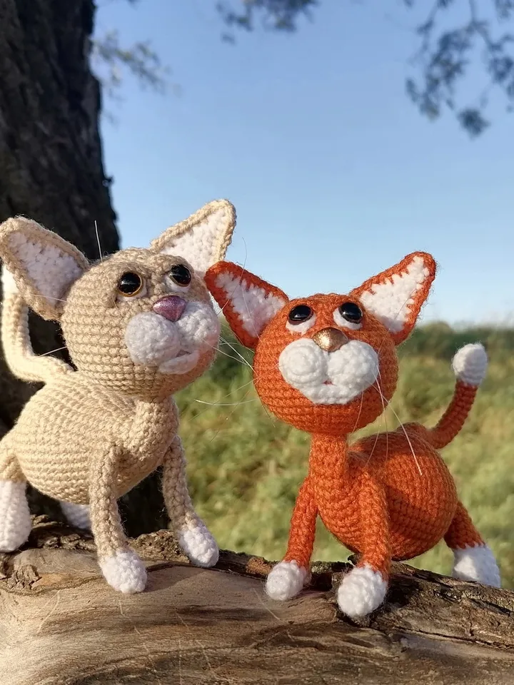 Crochet pattern Kitten (cat) - digital pattern PDF