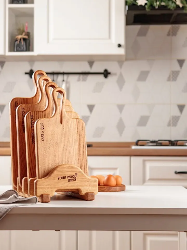 A set of cutting boards