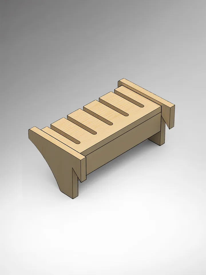Clamp Rack Plans (PDF, SVG) for Workshop – DIY French Cleat Storage System