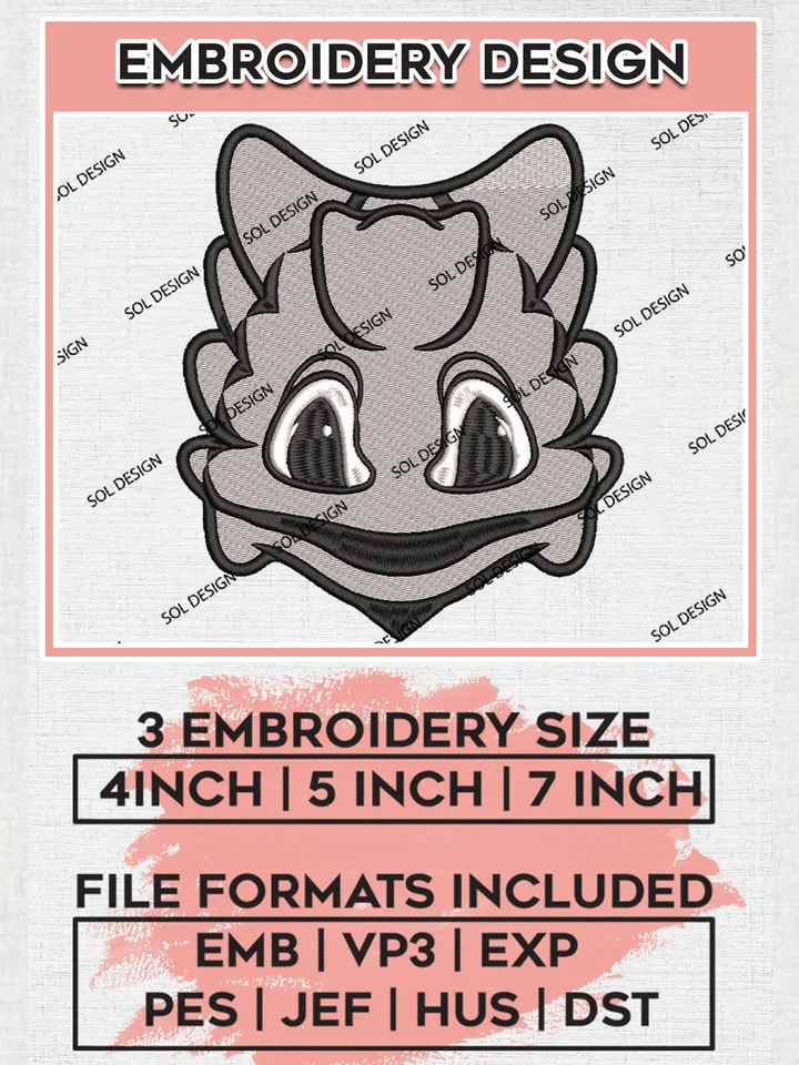 TCU Horned Frogs College Team Head Mascot Logo Embroidery Design Files, NCAA TCU Horned Frogs Machine Embroidery, NCAA Teams, 3 sizes, NCAA Machine embroidery designs, Digital Download