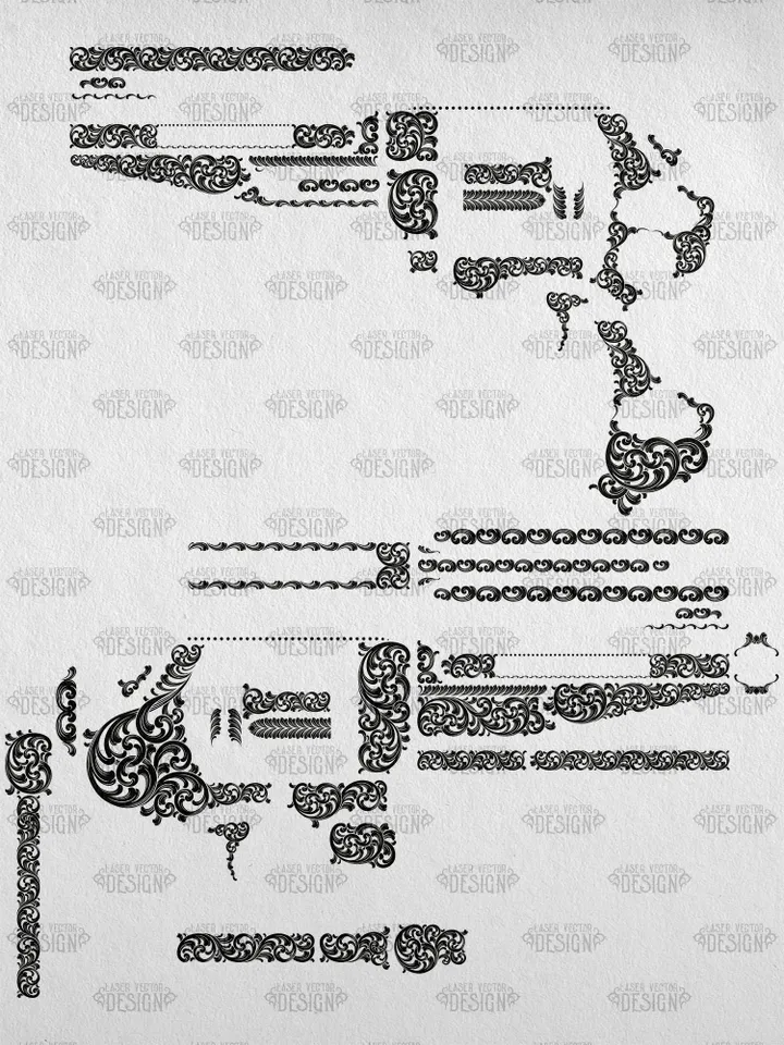 VECTOR DESIGN Smith & Wesson 627 5 in Scrollwork