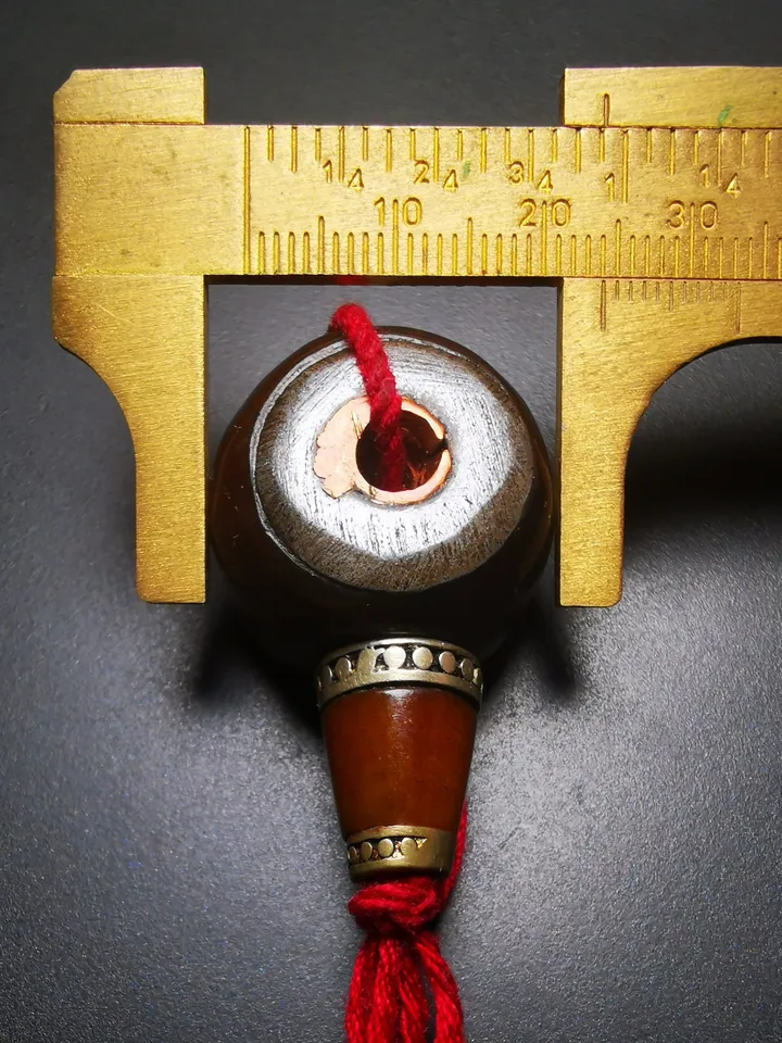 Gandhanra Tibetan Yak Bone Carved Guru Bead,T-drilled 3-Hole Prayer Bead,Mala Bead,Connector Bead for Buddhist Bead Accessories