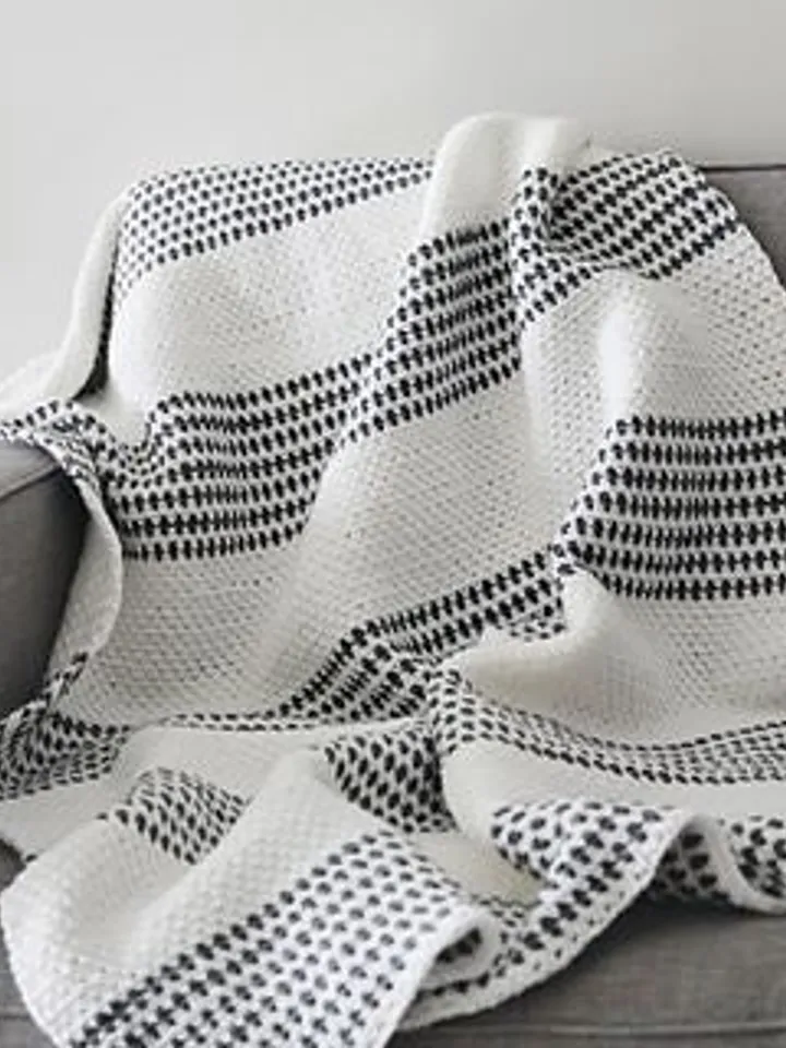 Crochet baby blanket Pattern - easy baby blanket , PDF crochet pattern