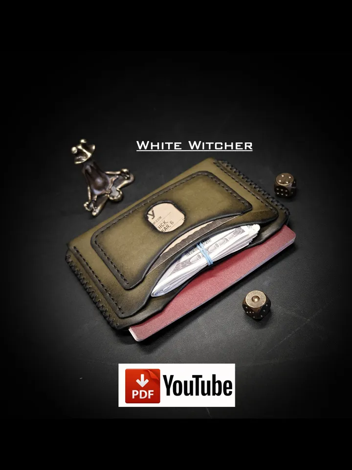 Leather pattern - Passport + auto-document holder.PW12