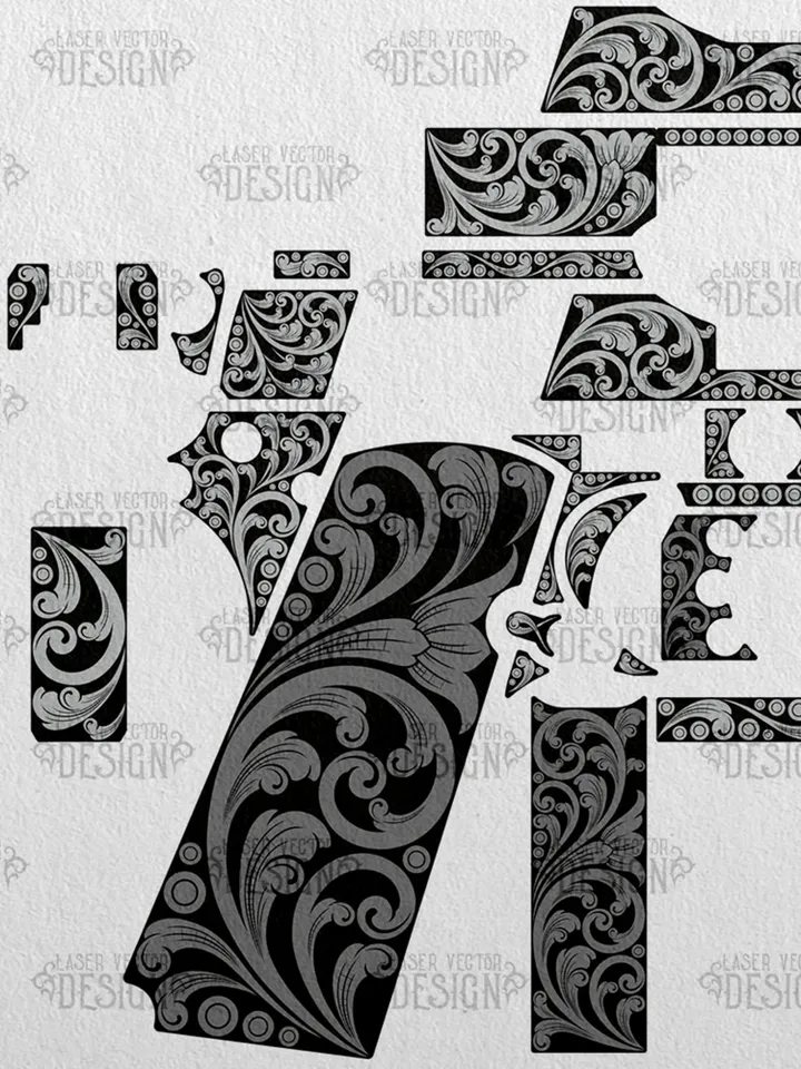 VECTOR DESIGN Colt Defender Series 90 Scrollwork