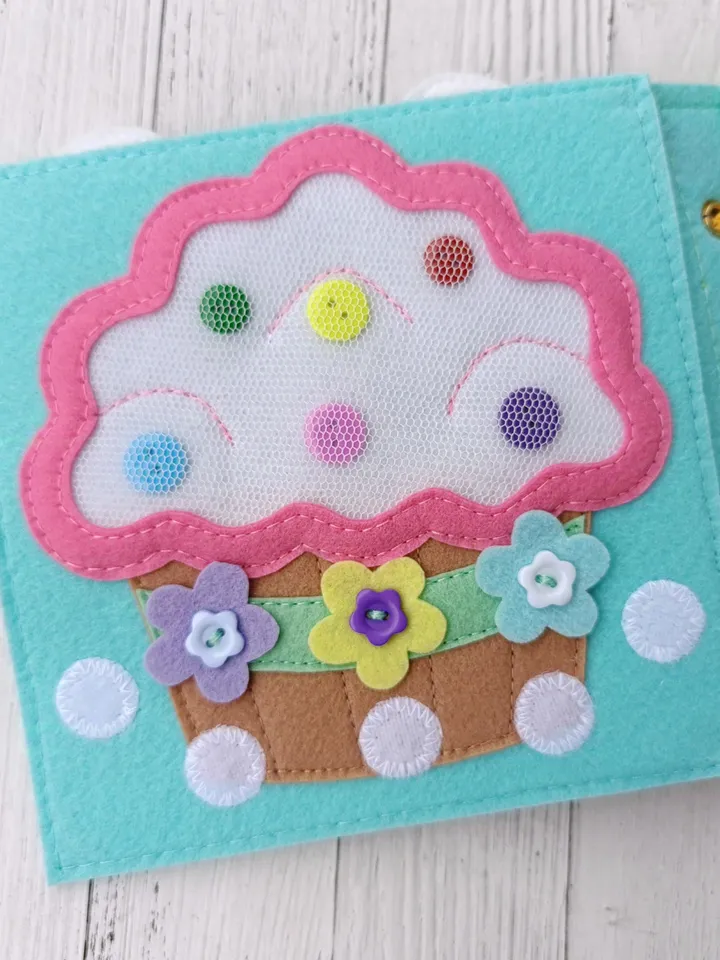 Easter Quiet book pattern PDF & Tutorial pages, Bunny Felt book pattern svg, Quiet book, Sensory toys, Pdf felt sewing pattern for toddler