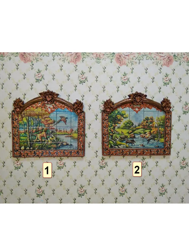 Panel for a dollhouse. Dollhouse.1:12 scale.