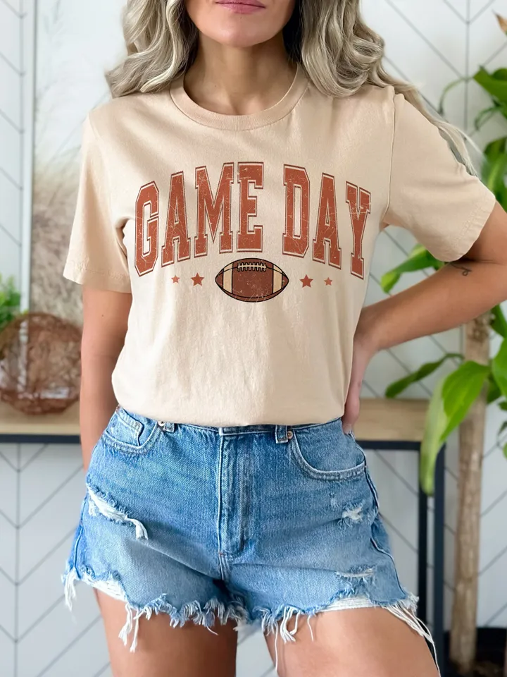Retro Varsity Game Day Sublimation, Game Day Png, Game Day Svg, Vintage Varsity Game Day Sublimation. Svg & Png